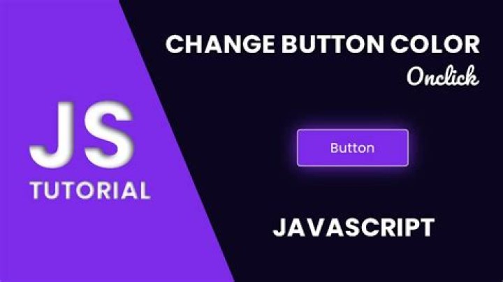 How to check whether a Button is clicked by using JavaScript