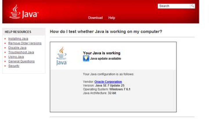 How to check whether java is installed on the computer
