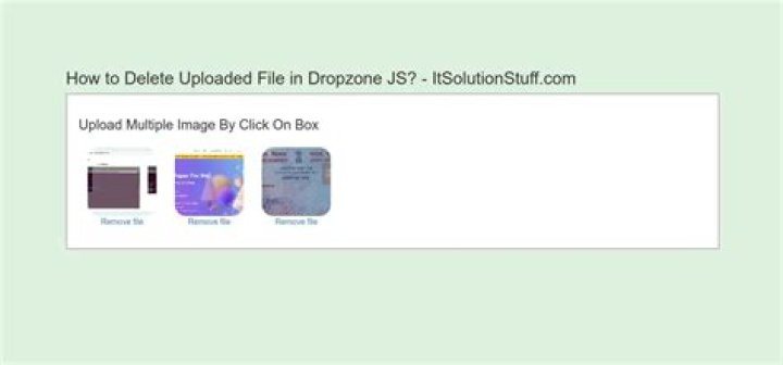 How to clear dropzone.js dropzone