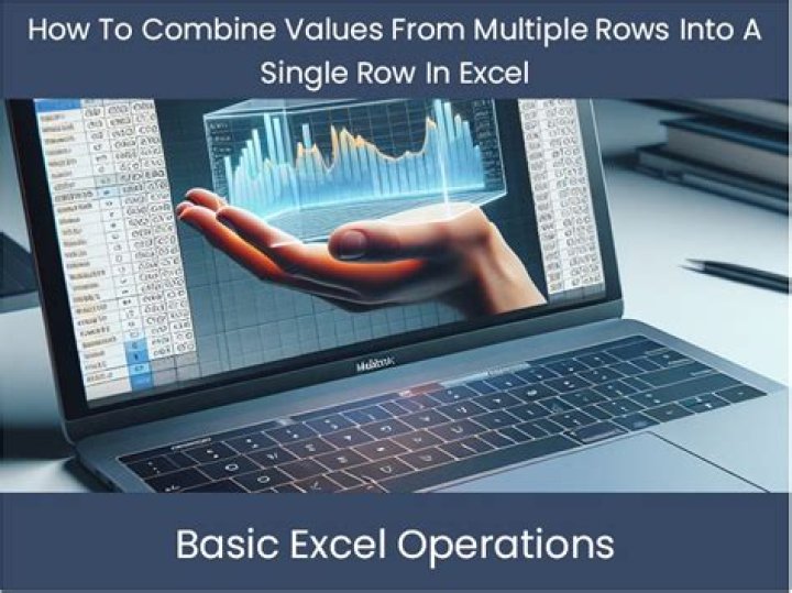 How to combine values from multiple rows into a single row in Excel?