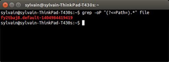 How to command grep not to display the searched string? [duplicate]