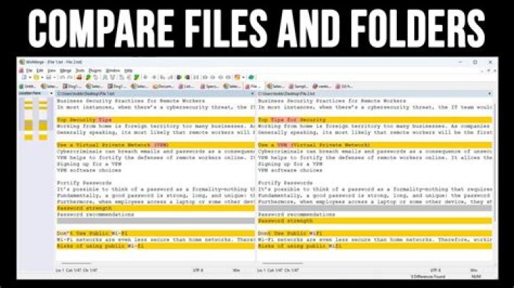 how to compare files in vscode