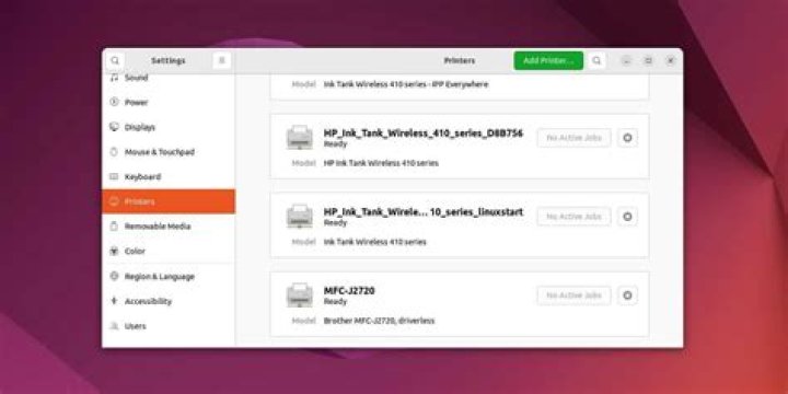 How to configure a network printer in Ubuntu 14.04