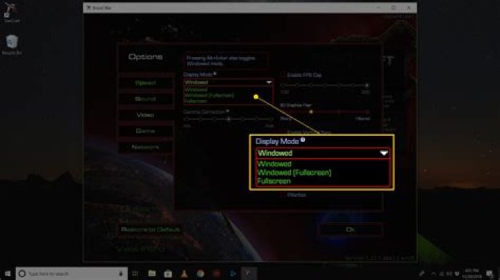 How to configure KODI to run in windowed mode from command line?