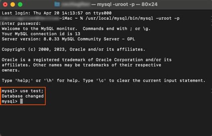 How to connect to MySQL Database?