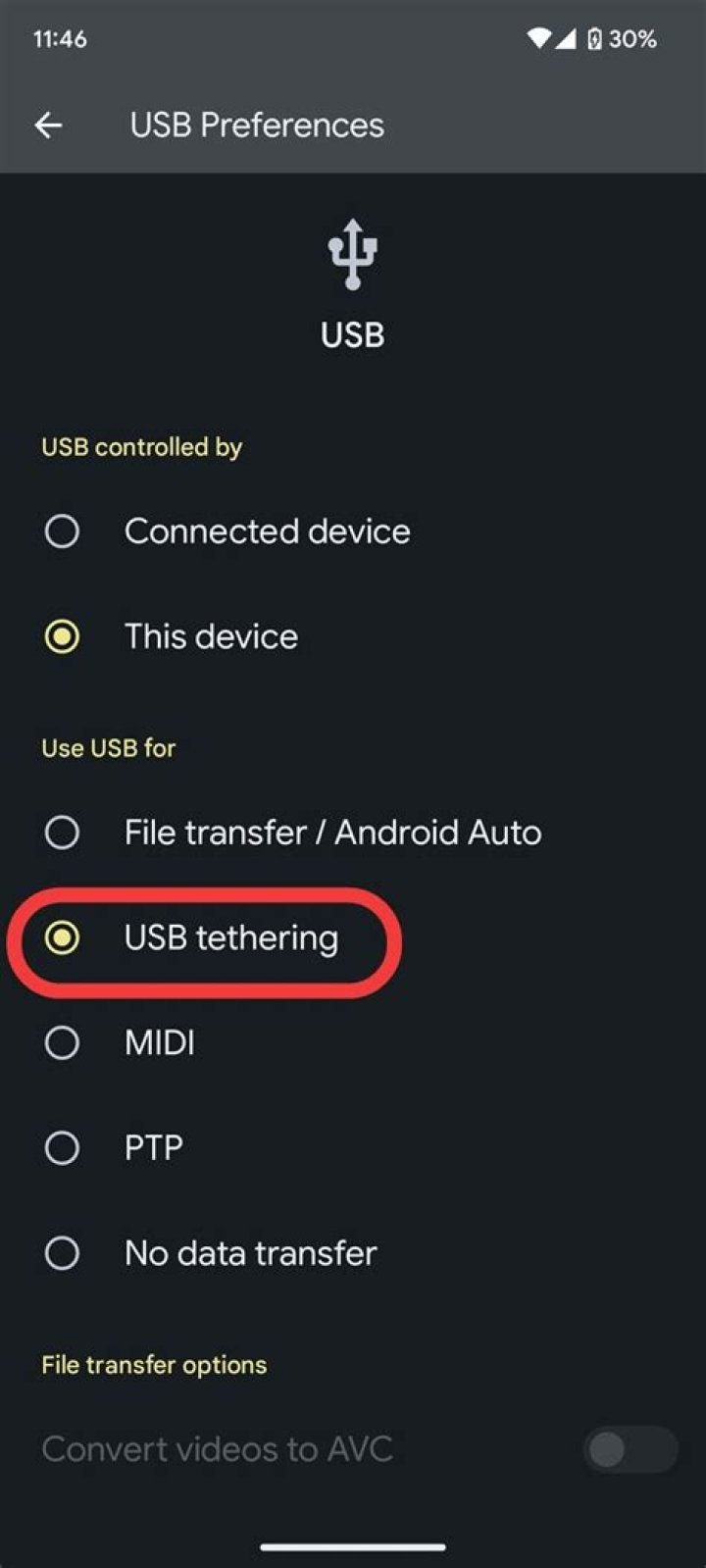 How to connect Ubuntu Server 20.04 to android tethering usb using netplan?