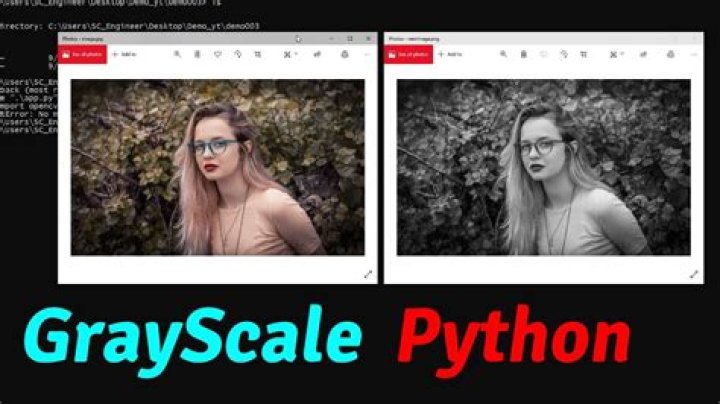 How to convert a Binary Image to Grayscale and RGB using python?
