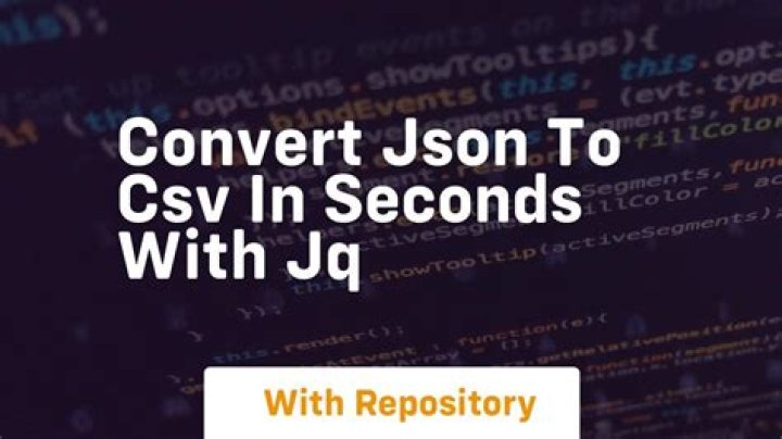 How to convert arbitrary simple JSON to CSV using jq?