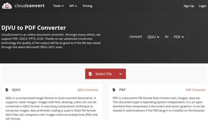 How to convert djvu file to pdf or other more common file format?