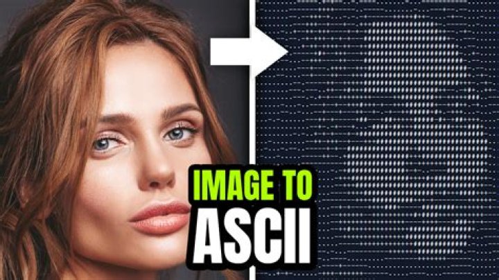 How to convert graphical images to ASCII art?