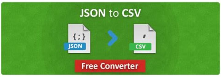 How to convert JSON to CSV format and store in a variable