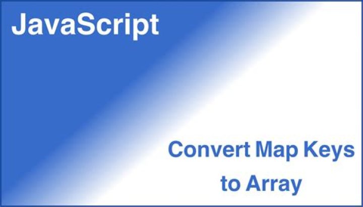 How to convert Map keys to array?