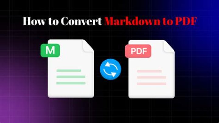How to convert Markdown to PDF (with word wrapping)