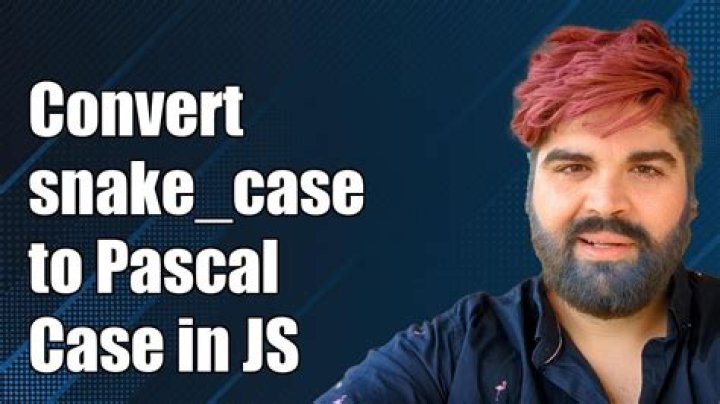How to convert PascalCase to snake_case?