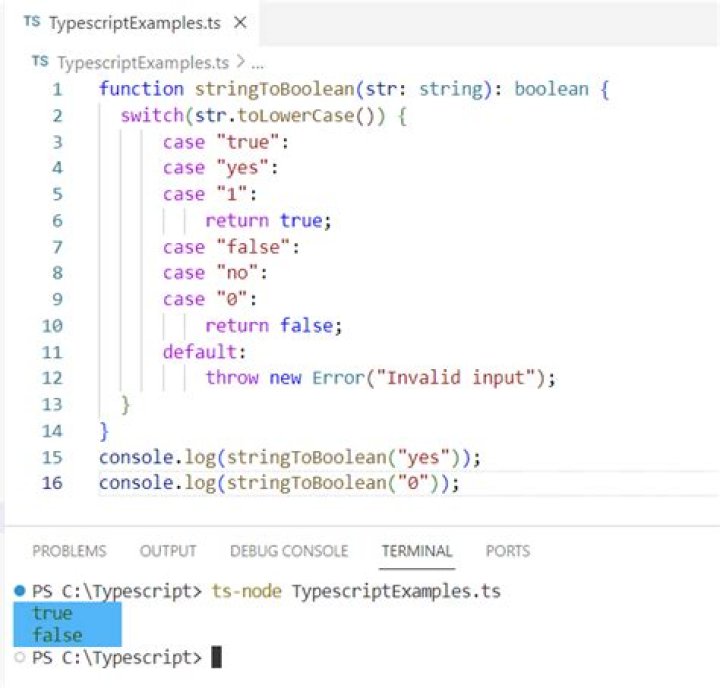 How to convert string to boolean in typescript Angular 4