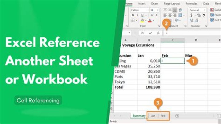 How to create a reference table in MS Excel?