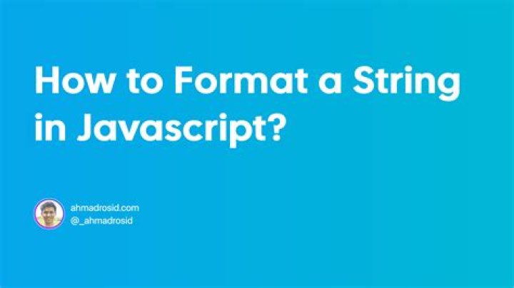 How to create a String with format?