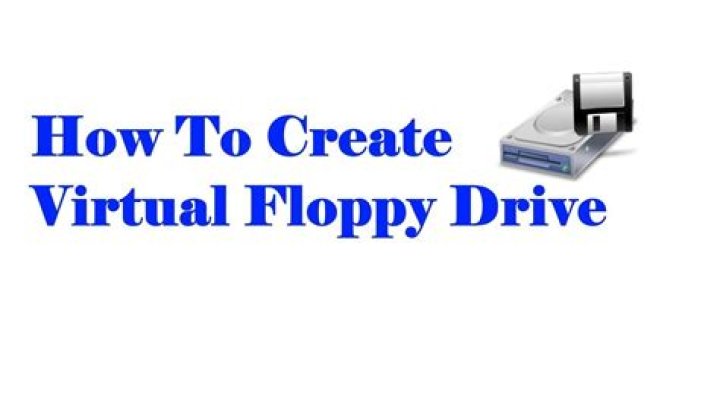 How to create a virtual floppy drive?