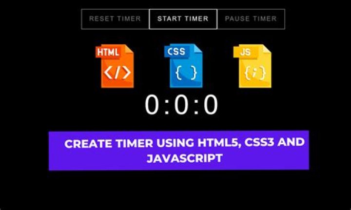 How to create an accurate timer in javascript?