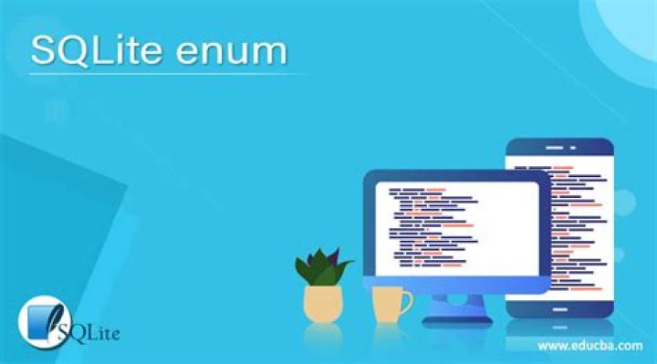 How to create ENUM type in SQLite?