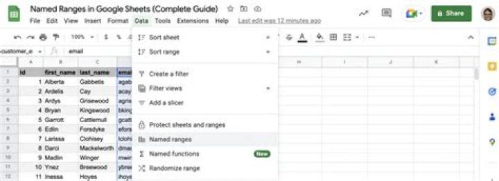 How to create single list from two ranges in google sheets?