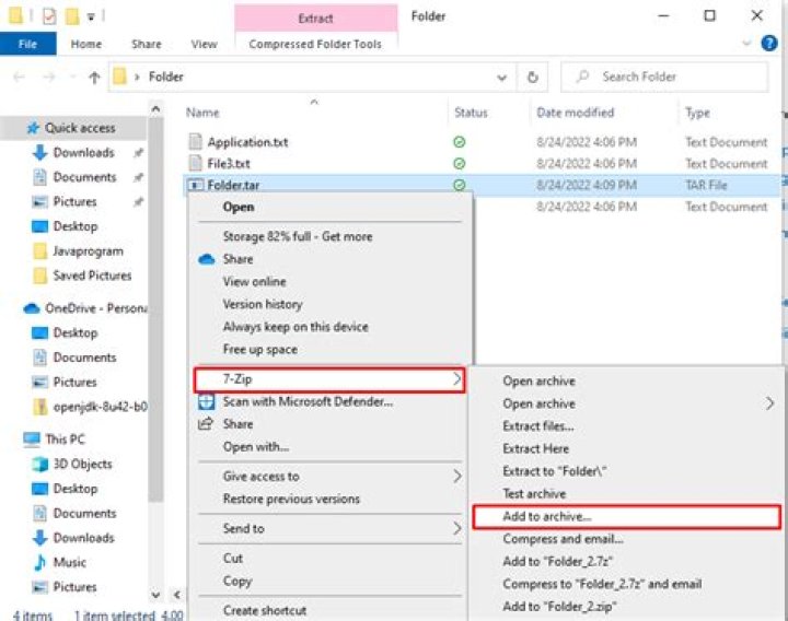 How to create tar.gz archive file in Windows? [closed]