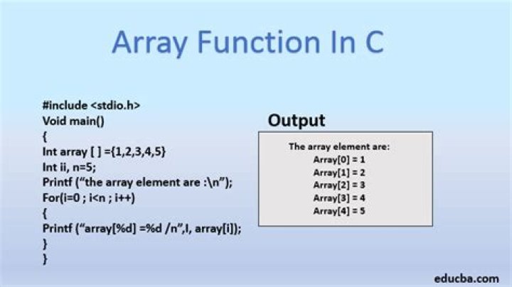 How to define an array of functions in C