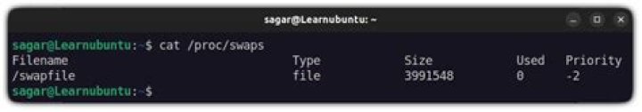 How to delete a swap file in Ubuntu?