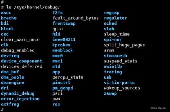 How to delete debug files in /sys/kernel/debug?