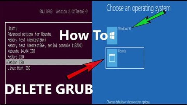 How to delete GRUB entirely from GRUB rescue and boot Windows only