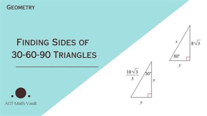 How to derive sides for 30-60-90 triangle? [closed]