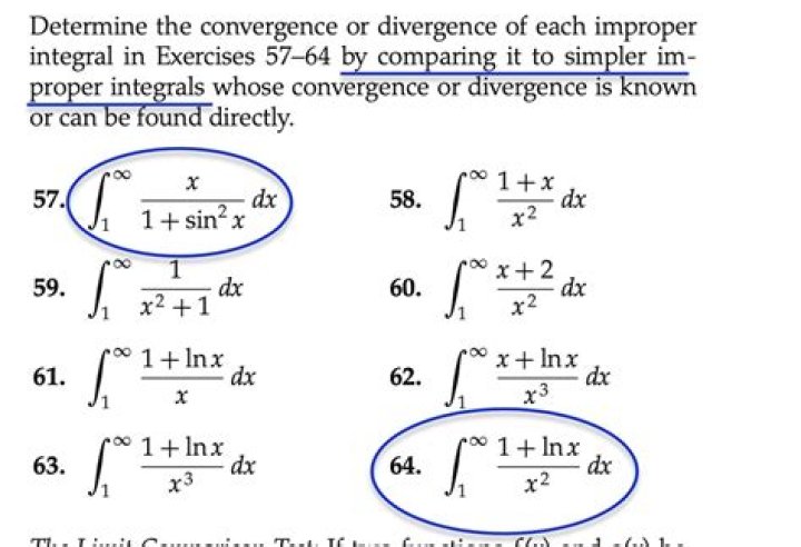 How to determine whether an improper integral converges or diverges?