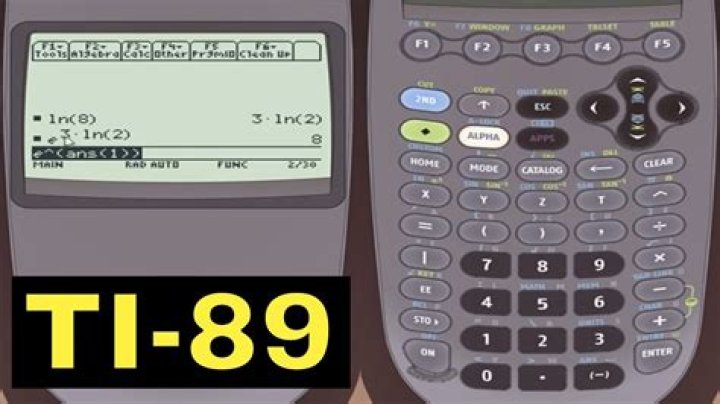 How to differentiate logarithms with the ti 89? [closed]