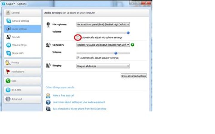How to disable microphone auto increase in volume?