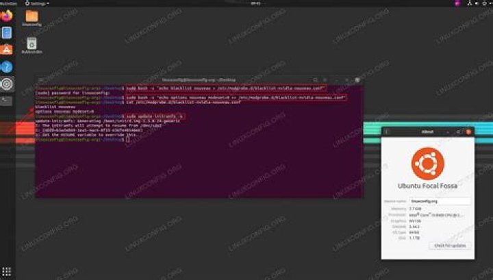How to disable Nouveau kernel driver