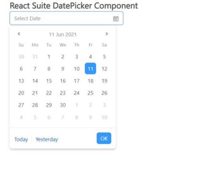 How to disable specific dates in react Datepicker?