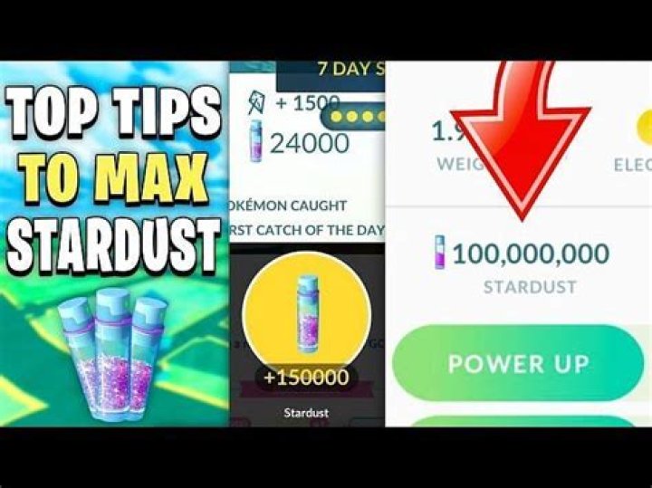 How to efficiently use stardust in pokemon go?