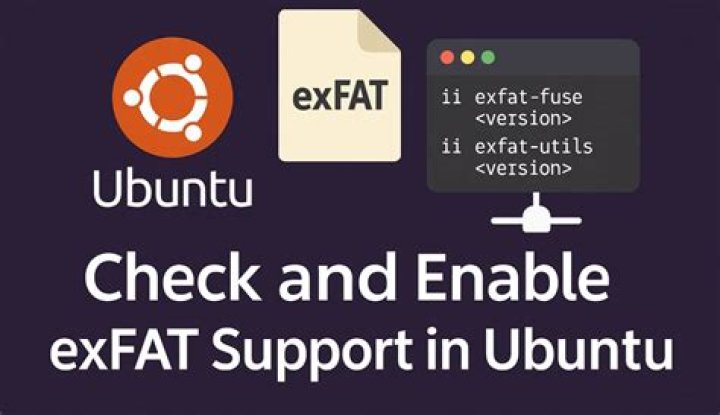 How to enable exFAT for Ubuntu 20.04