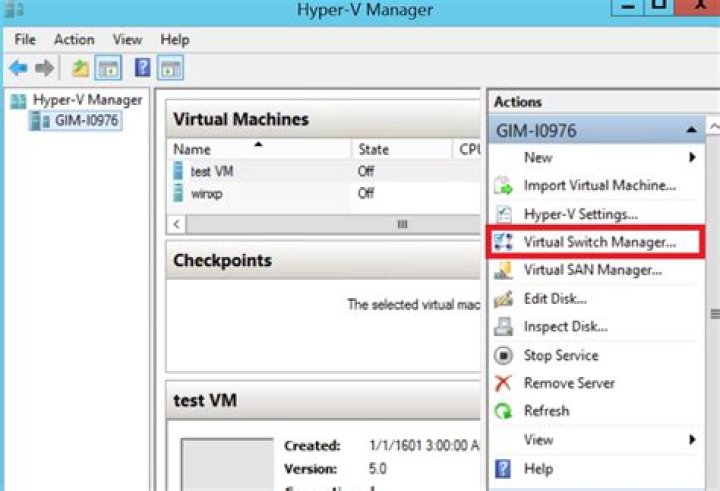How to enable internet access in the default switch of hyper-V?