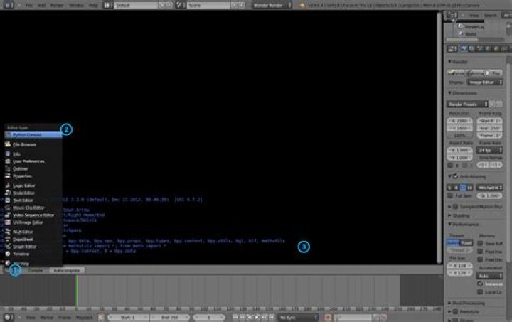 How to enable the blender console?