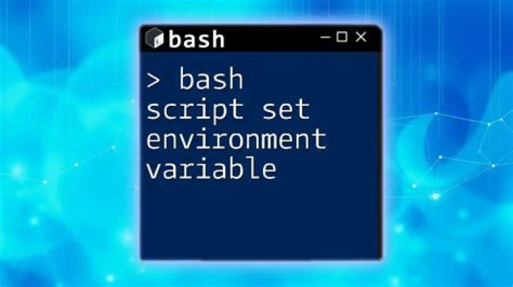 how to export VAriable from bash script, not calling the other one