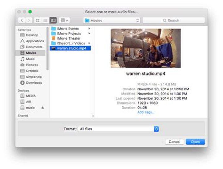 How to extract the audio from an mp4 video to a mp3 file? [duplicate]