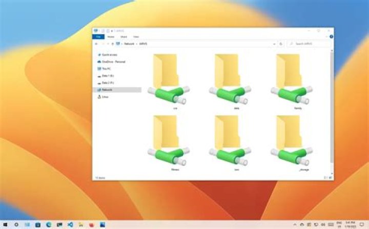 How to find 'local network share' folders?