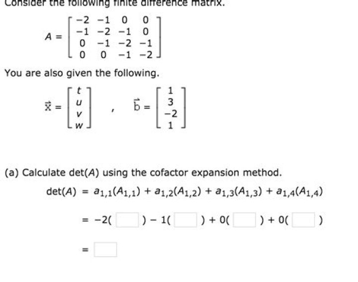 How to Find a Finite-Difference Matrix