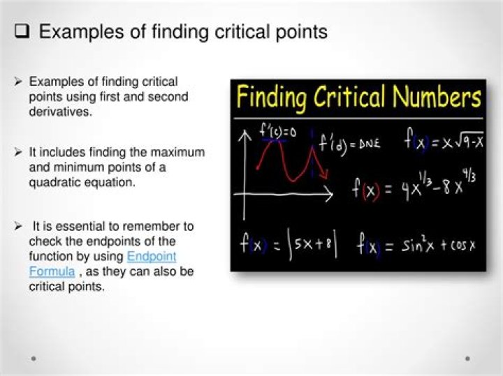 How to find critical points when you get constant value