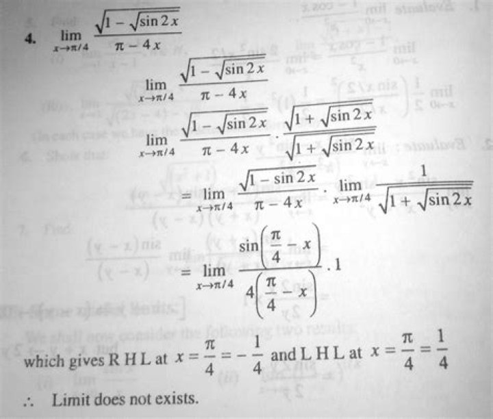 how to find $\lim_{x\to0}{\frac{|2x-1|-|2x+1|}{x}}=-4$