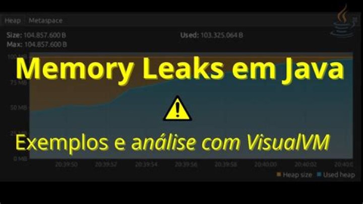 How to find memory leaks using visualvm