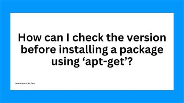 How to find out which versions of a package can I install on APT