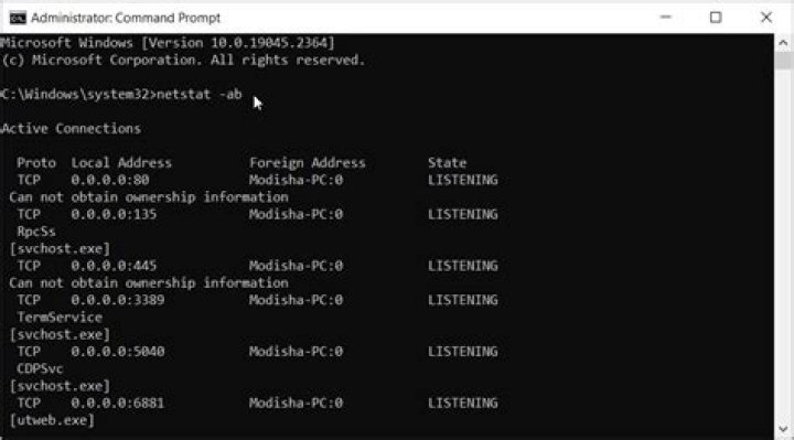 how to find port