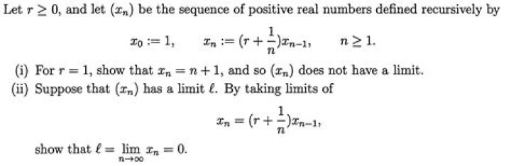 How to find the limit of recursive sequence?